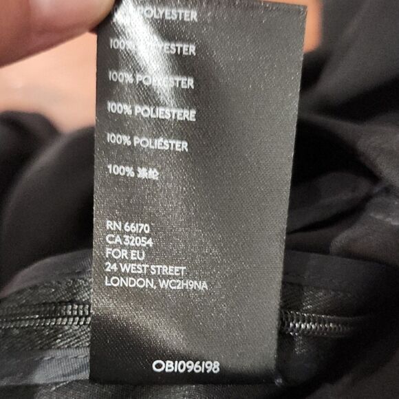 NWT Anthropologie Zinnia Trouser Asymmetrical Tulip Flare Trouser, Black, Size 4 - Picture 7 of 10